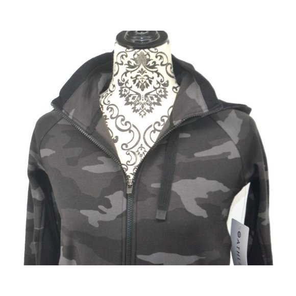 ATHLETA Women's Full Zip Triumph Camo Printed Hoodie SIZE‎ SMALL Camo NWT - Picture 8 of 12